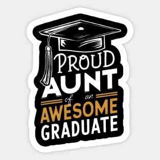 Graduate 2024 aunt Sticker